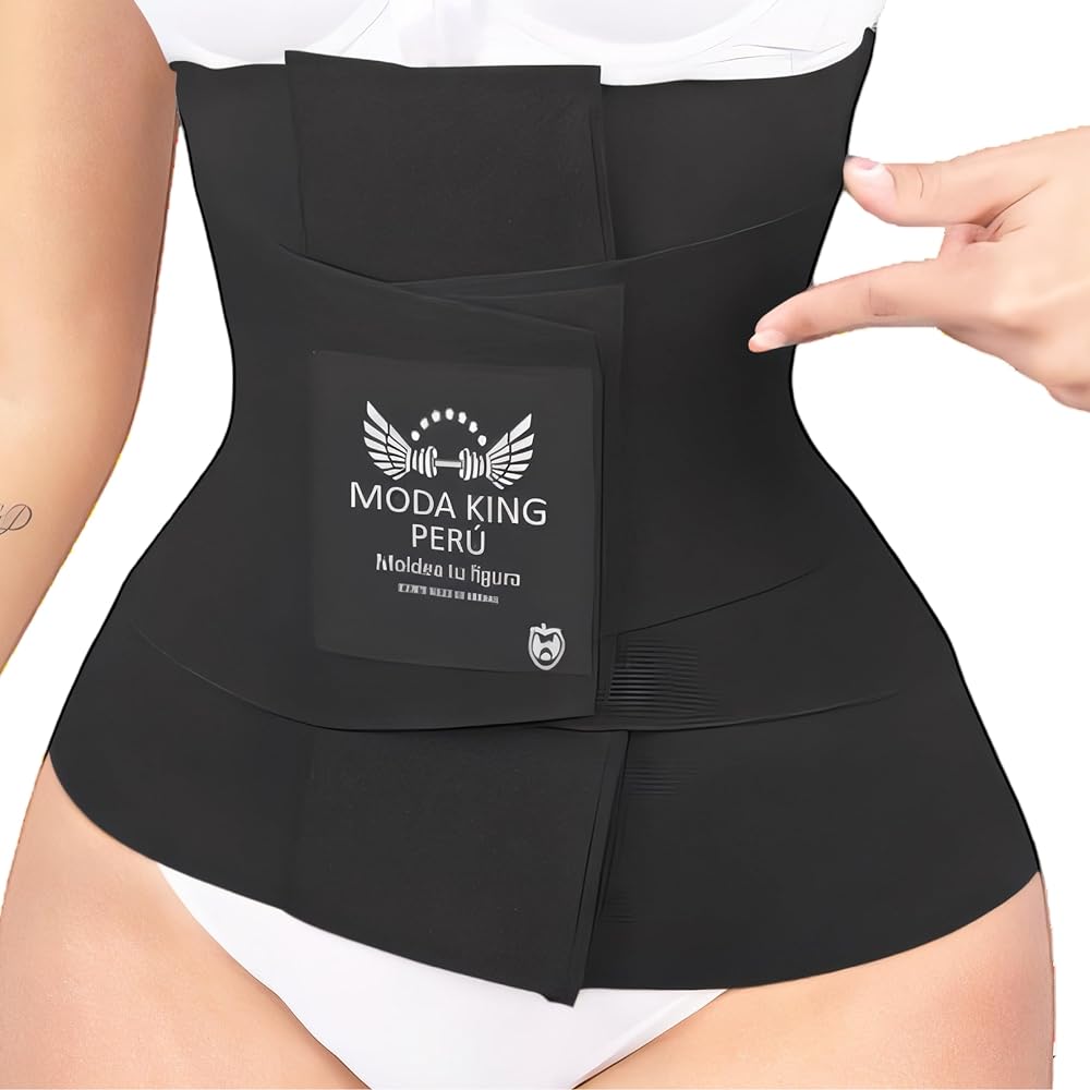 Fajas reloj de arena ModaKing (negro) (XS,S,M,L,XL)