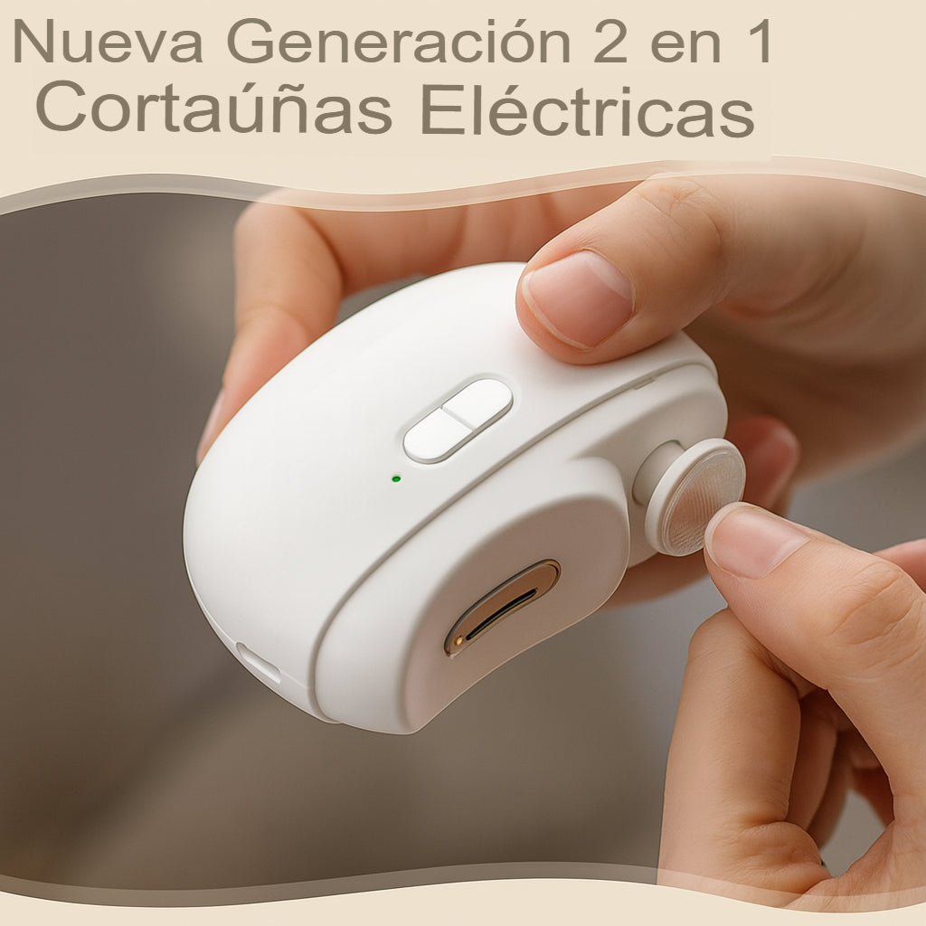 Cortauñas Electrico 2 en 1