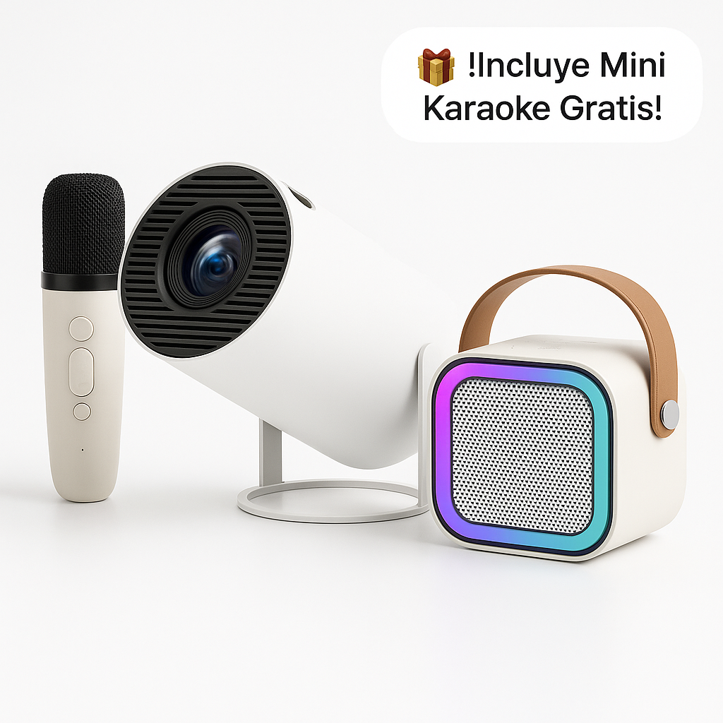 Mini Proyector Ultra HD + REGALO