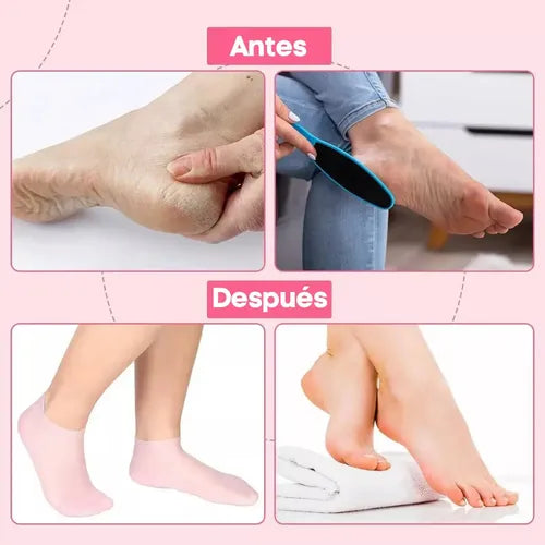 Medias De Silicona Hidratantes (one size 35-49)