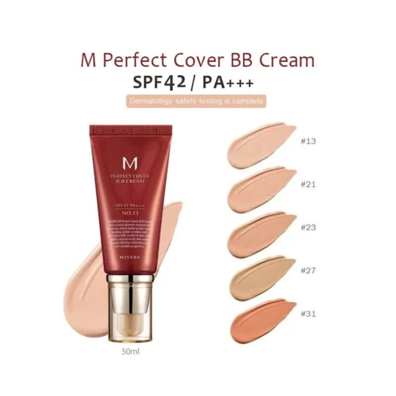 Missha BB Cream Con Protector solar.