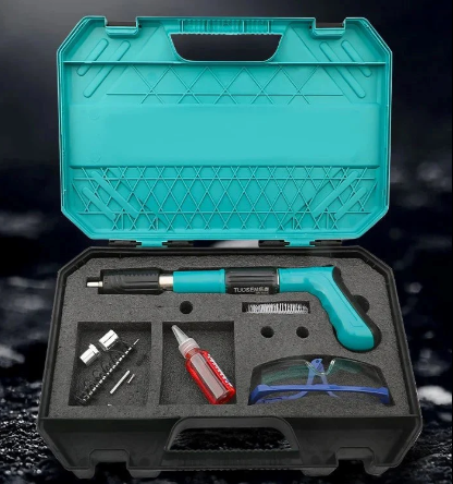 Kit Pistola de Remaches + 20 clavos fulminantes